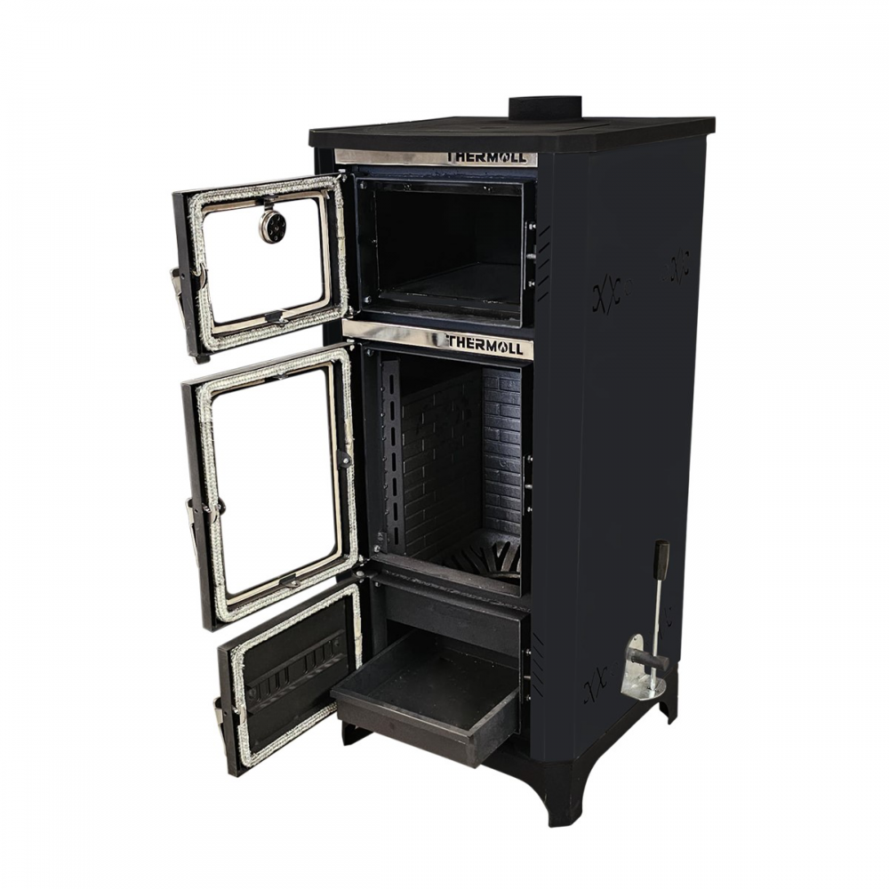 THERMOLL T-25 VİRA DİKEY ŞÖMİNE FIRINLI İÇ MEKAN SOBASI